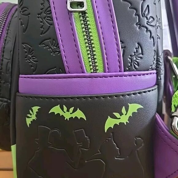 Disneyland Oogie Boogie Bash 2024 Loungefly Mini Backpack - Disney Parks - Picture 4 of 9